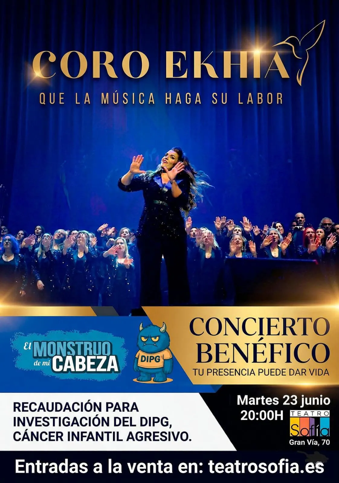 Cartel de Concierto Coro Ekhia