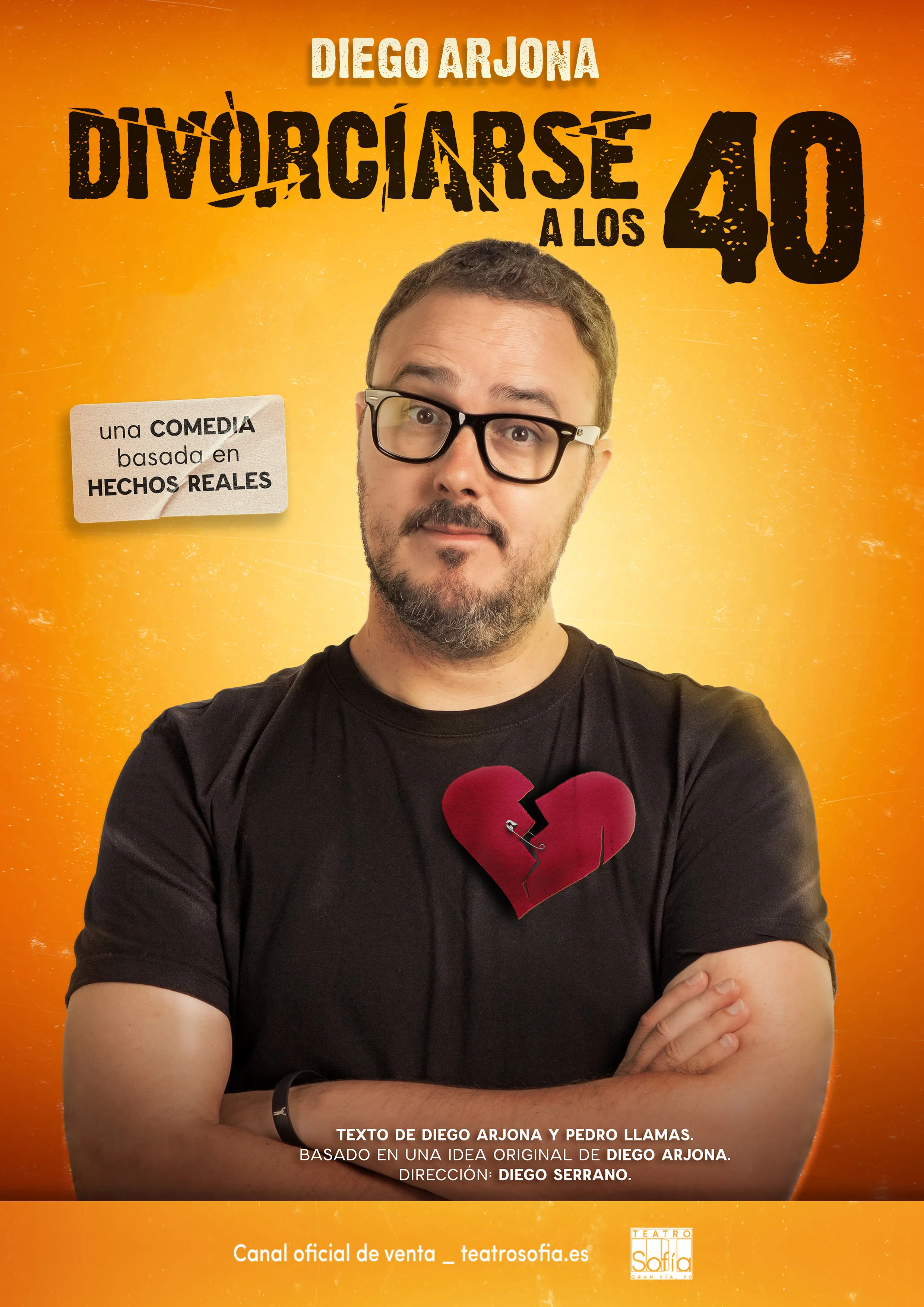 Cartel de Divorciarse a los 40