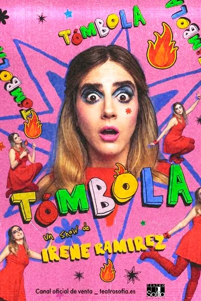 Cartel de Irene Ramírez. Tómbola