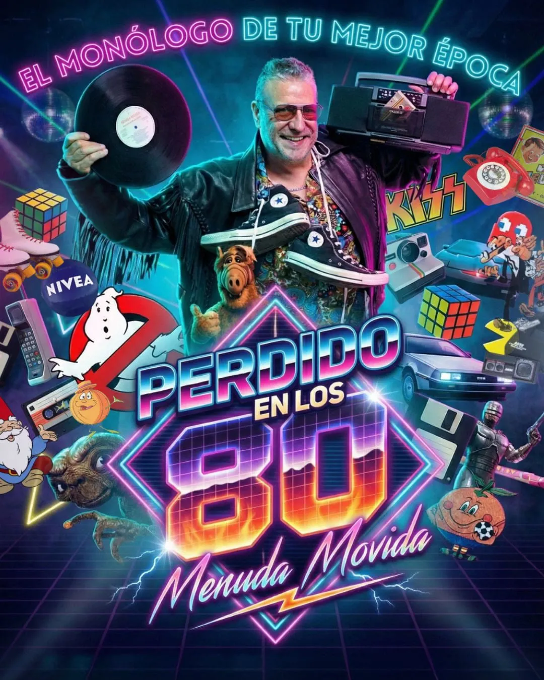 Cartel de Perdido en los 80