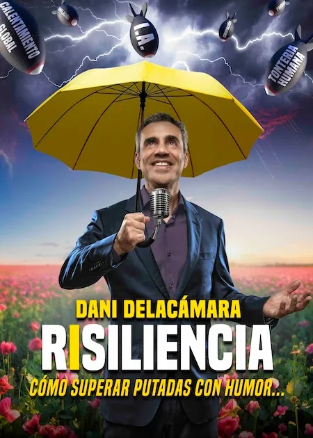 Cartel de Risilencia. Como superar putadas con humor
