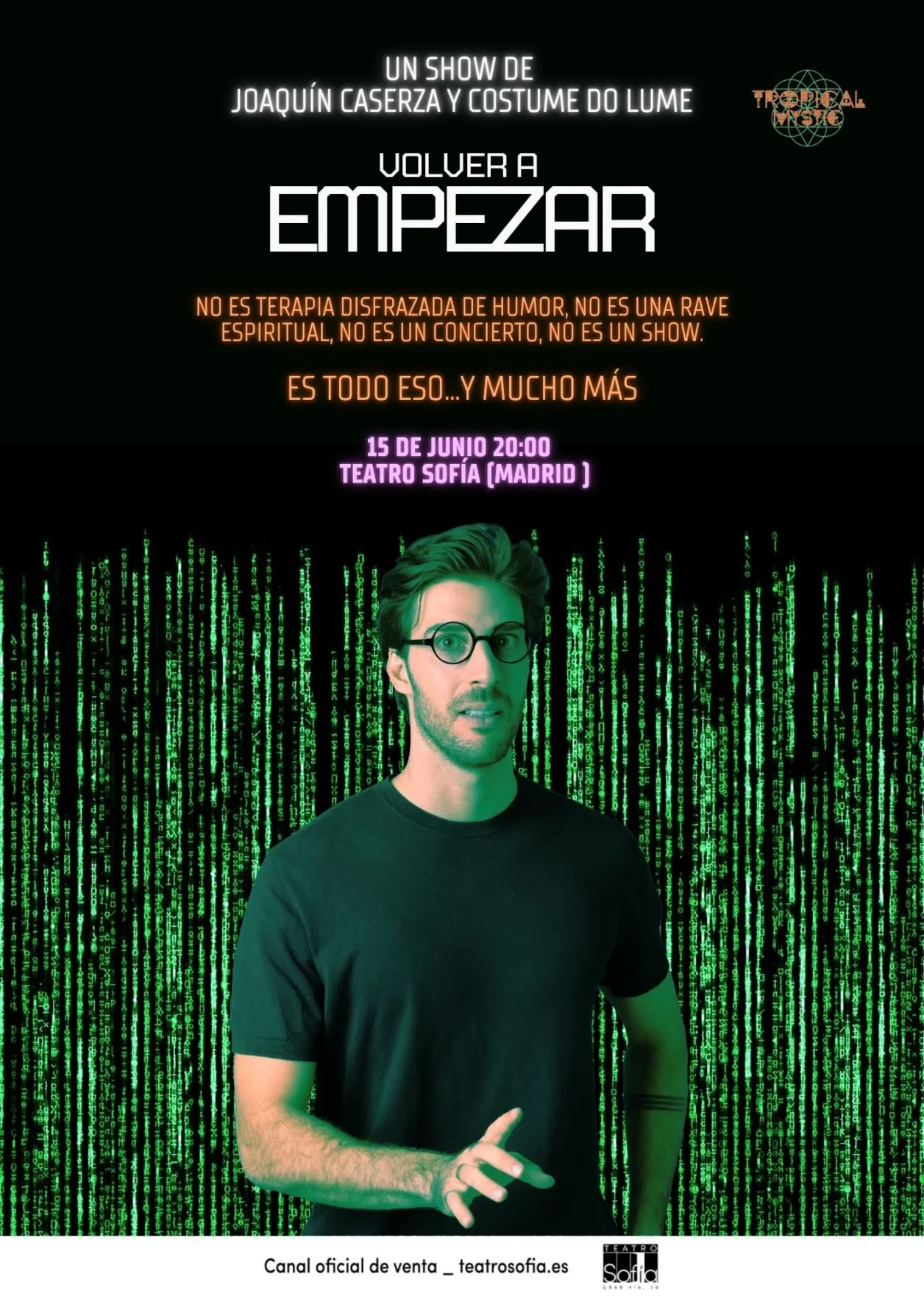 Cartel de Volver a Empezar